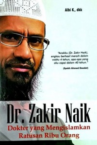 Image of Dr. Zakir Naik: Dokter yang Mengislamkan Ratusan Ribu Orang